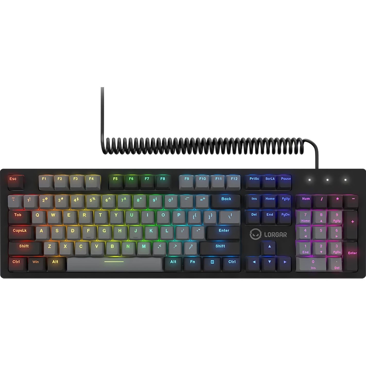 

Клавіатура Lorgar Azar 514 UA Black (LRG-GK514B-UA)