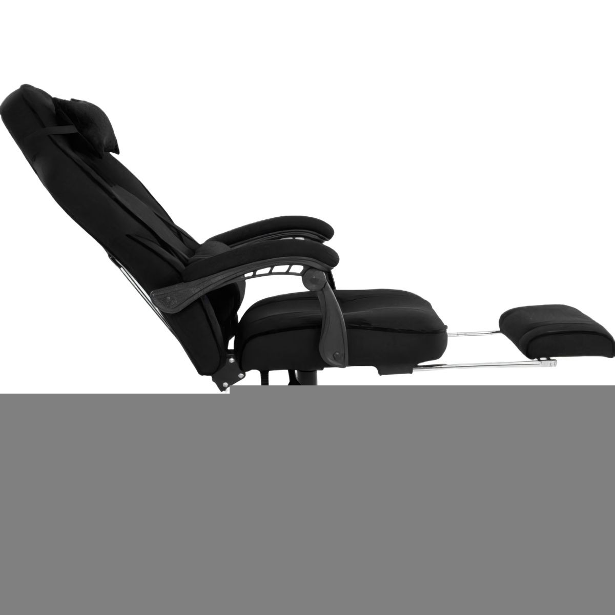 Геймерське крісло GT Racer X-2749-1 Fabric Black Suede 