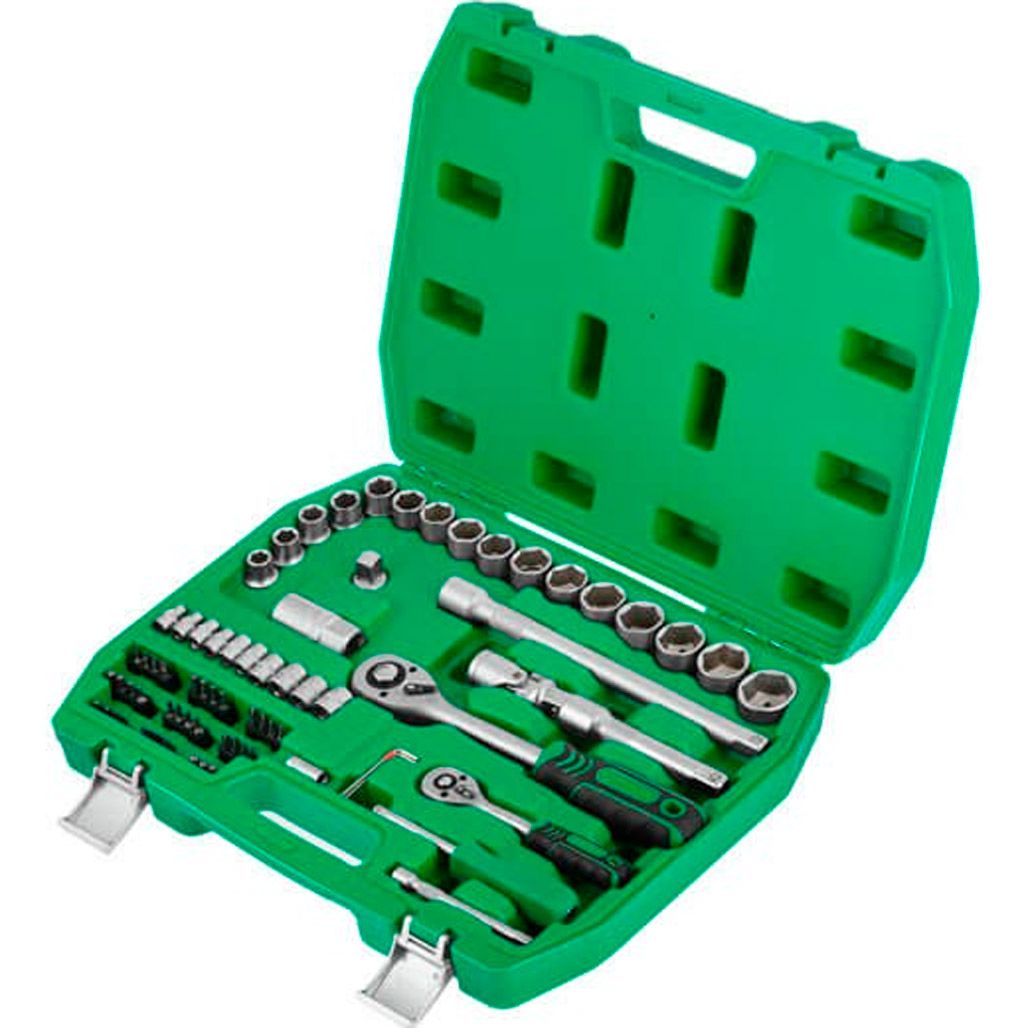 

Набор инструментов Intertool ET-6072SP 72шт