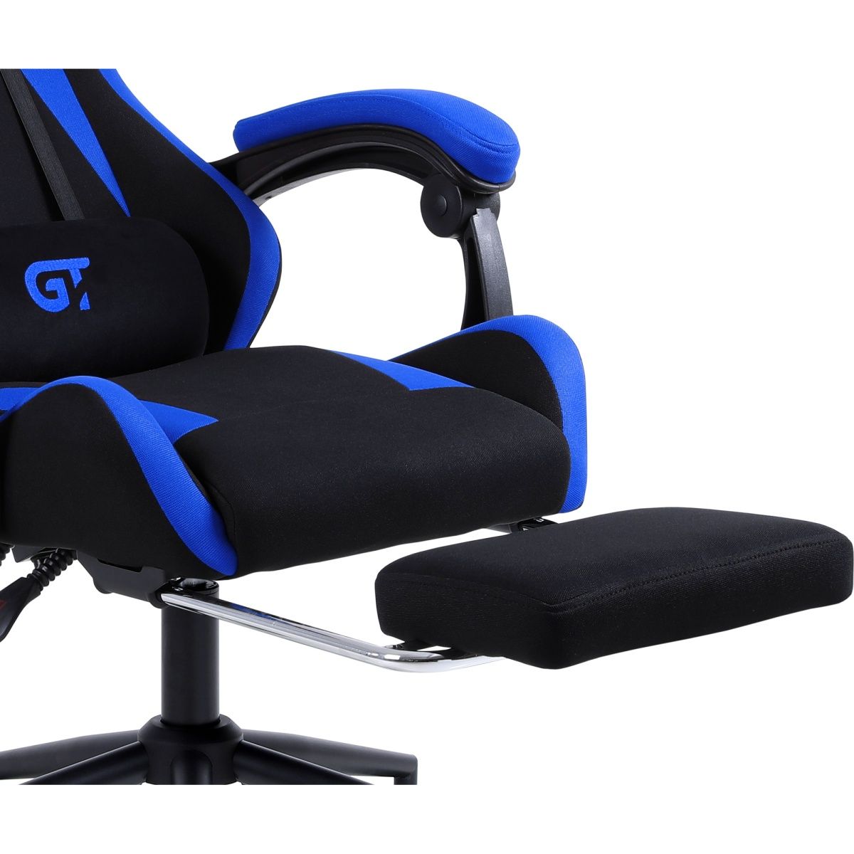 Геймерське крісло GT Racer X-2324 Fabric Black/Blue 