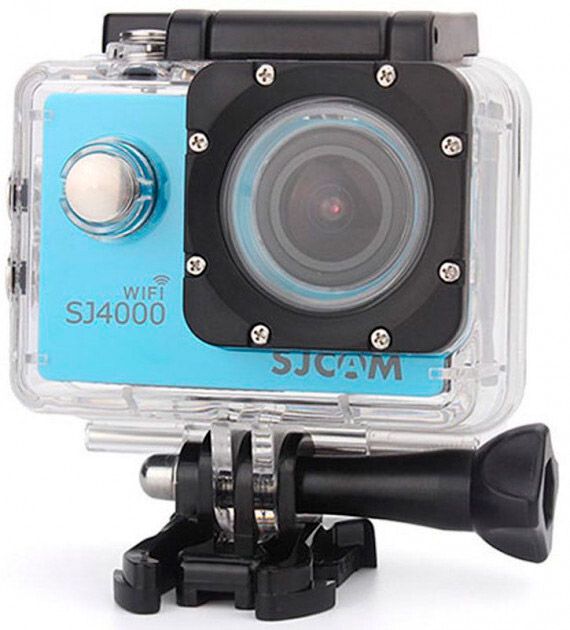 Экшн-камера SJCAM SJ4000 WiFi 2K Blue [86769] 