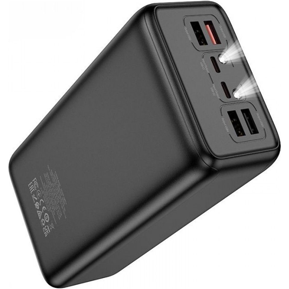 Зовнішній акумулятор Hoco DB81A Apollo 50000mAh 65W Black 