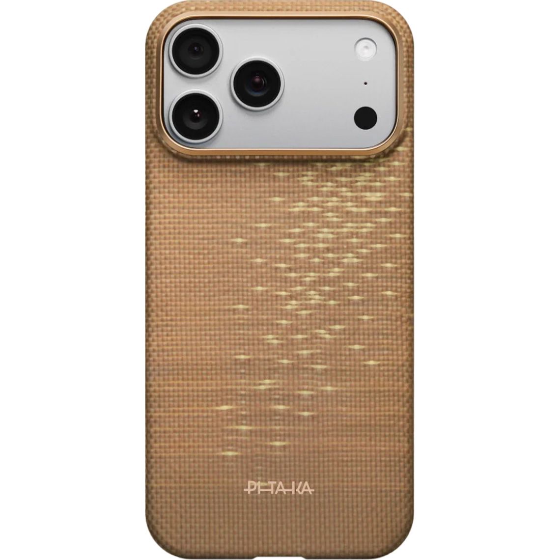 

Чехол Pitaka Ultra-Slim Case для Apple iPhone 17 Pro Golden Glint (KI1705AG)
