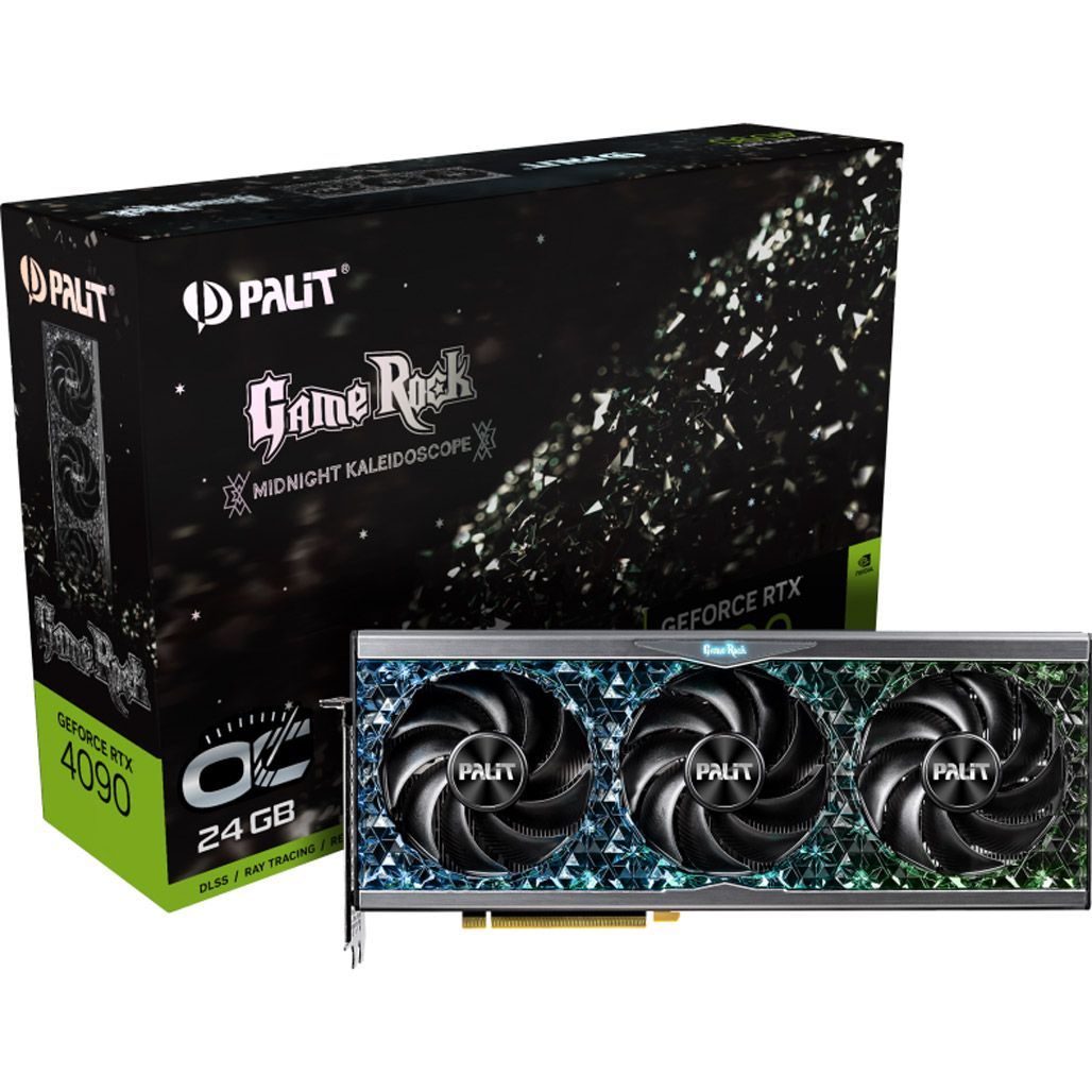 

Відеокарта Palit GeForce RTX 4090 24GB GameRock ОС (NED4090S19SB-1020G)