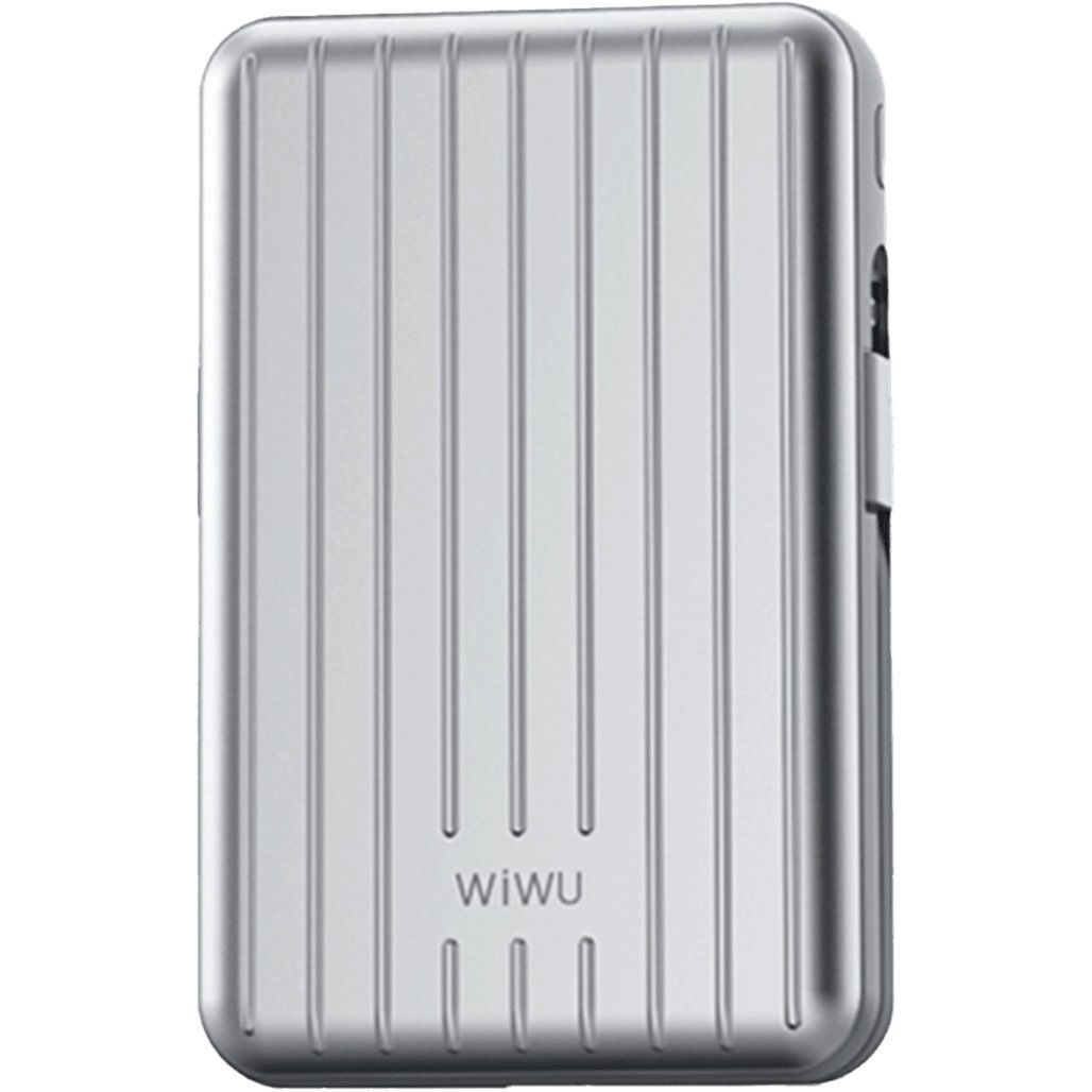 

Внешний аккумулятор WiWU Trunk Series PP03 10000mAh 22.5W Silver (6936686410830)