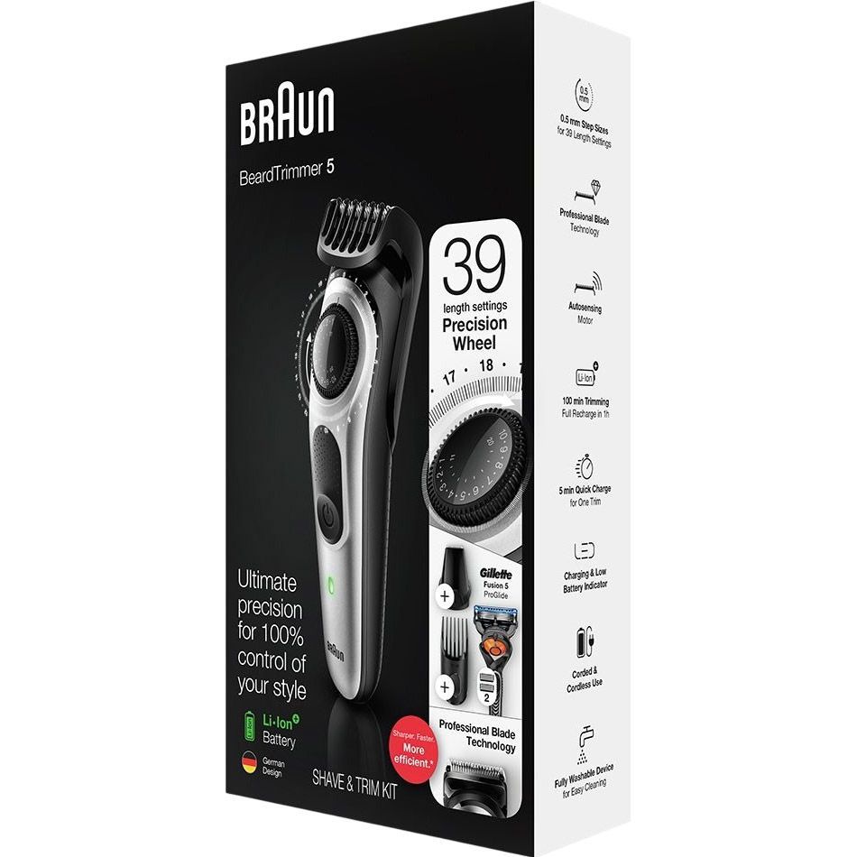 Тример для бороди та вусів Braun BT5260 