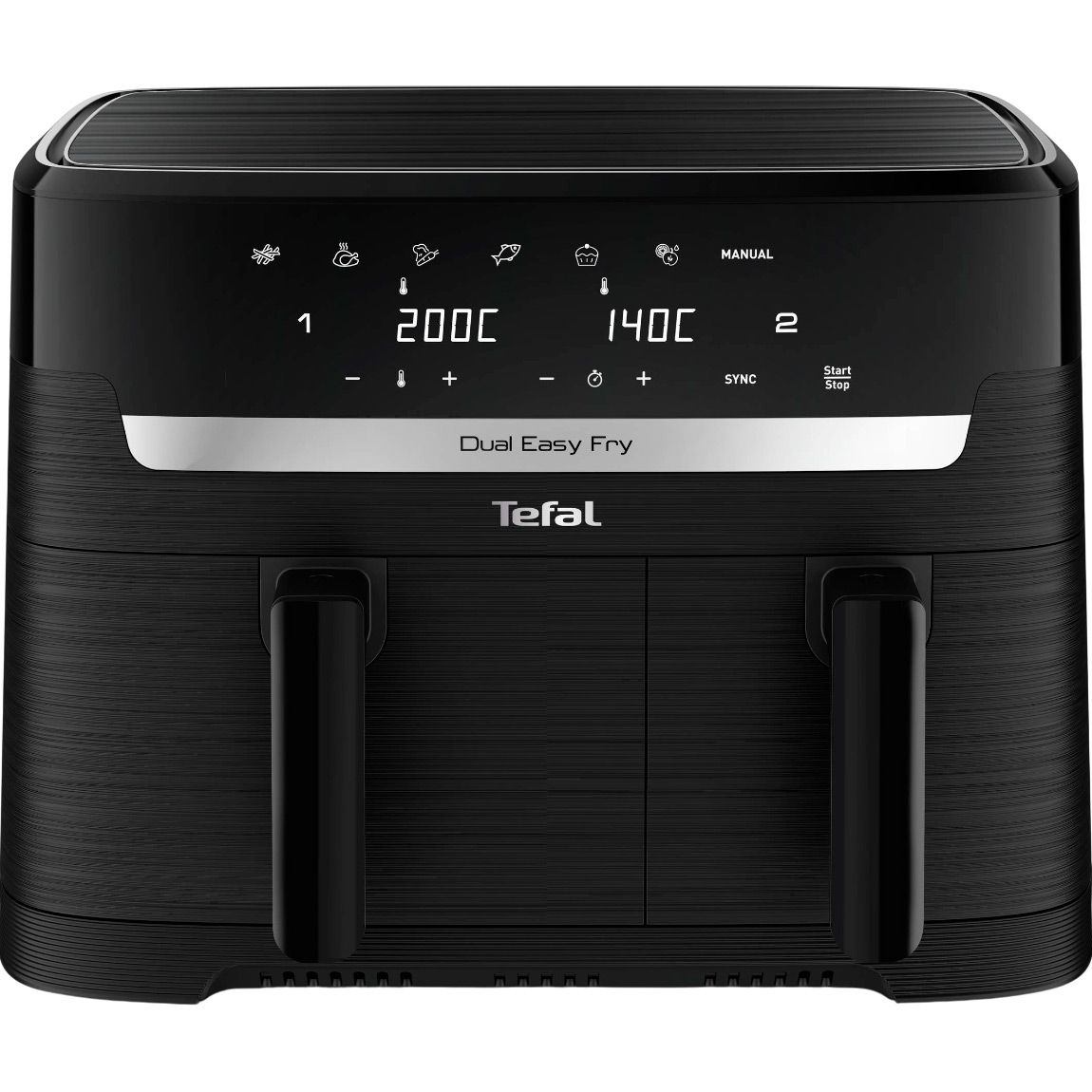 

Мультипечь Tefal Dual Easy Fry EY901N10