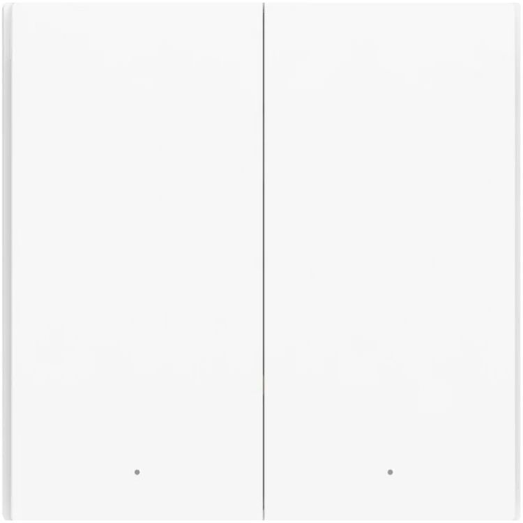 Умный выключатель Xiaomi Aqara Smart Wall Switch H1 Global EU (с нейтралью, 2 клавиши) (WS-EUK04) [71972] 