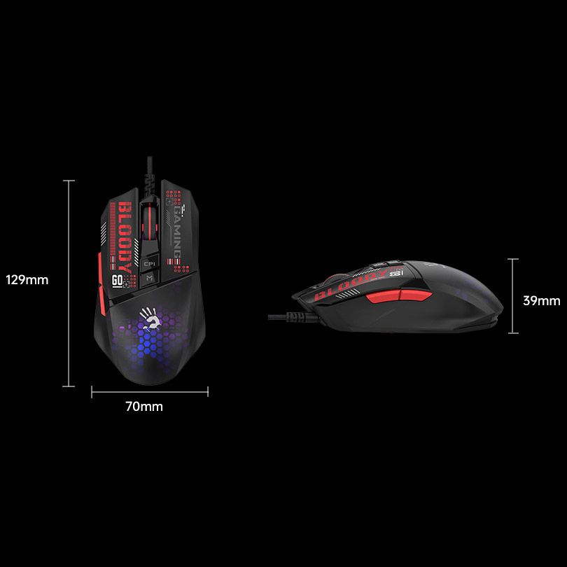 Миша A4Tech Bloody W60 Mini Max