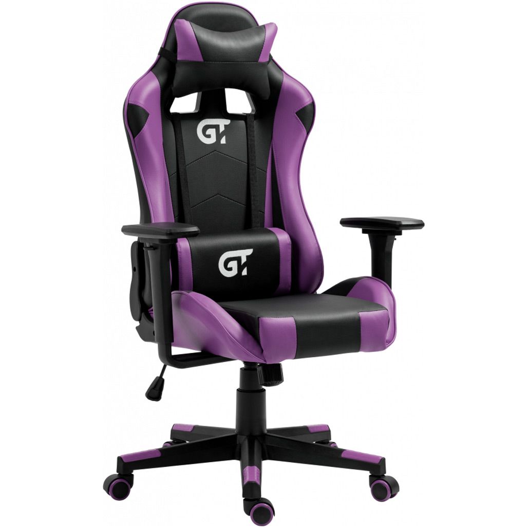 Геймерське дитяче крісло GT Racer X-5934-B Kids Black/Violet