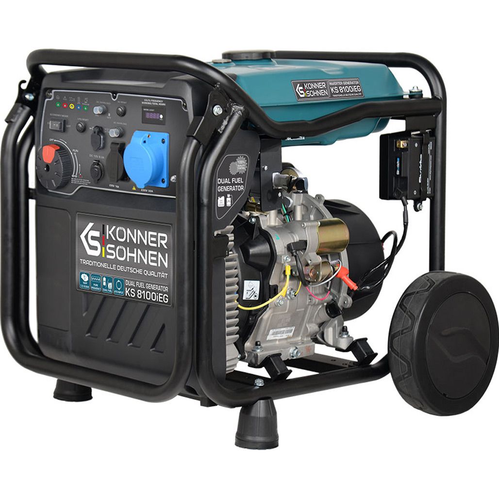 

Инверторный газово-бензиновый генератор Konner&Sohnen KS 8100iEG
