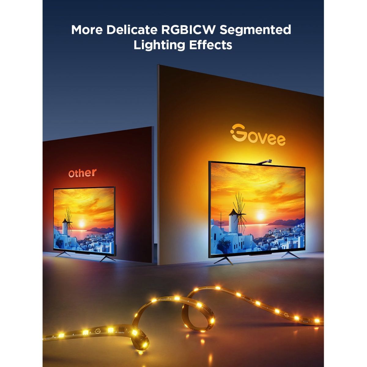 Набір адаптивного підсвічування Govee Envisual T3 H6099 75-85