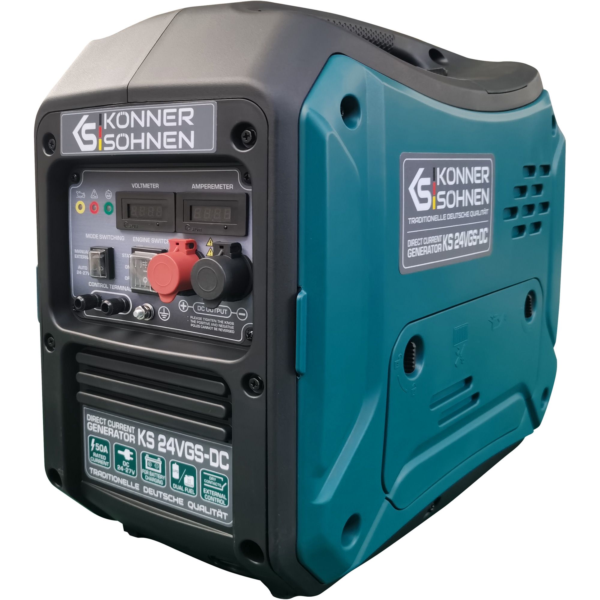 

Інверторний газово-бензиновий генератор Konner&Sohnen KS 24VGS-DC