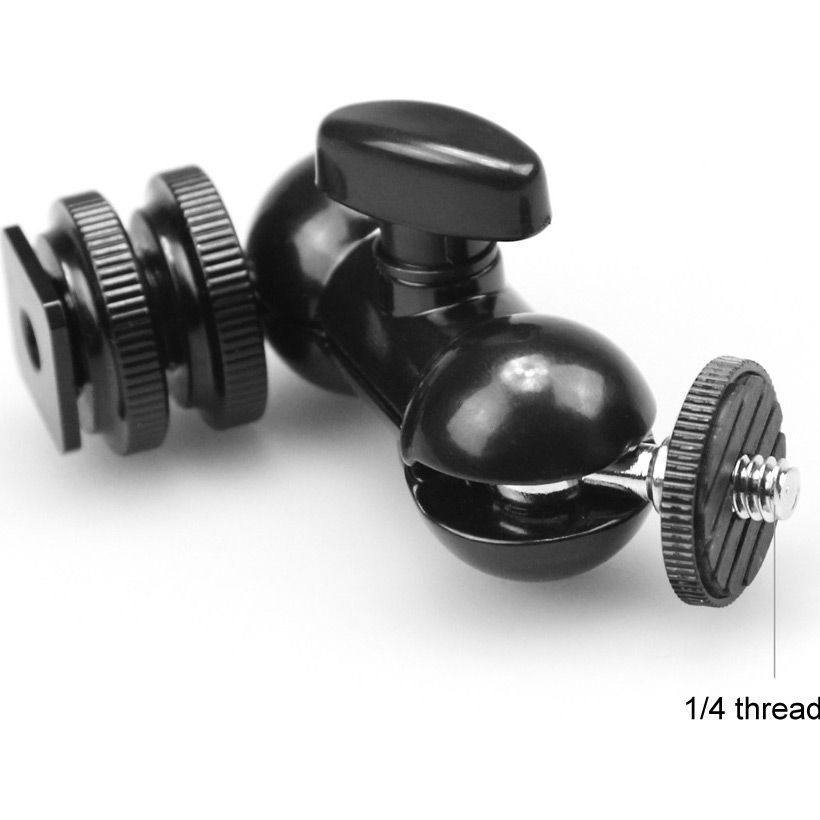 Шарнірний кронштейн SmallRig Double Ball Heads with Cold Shoe and Thumb Screw (1135)