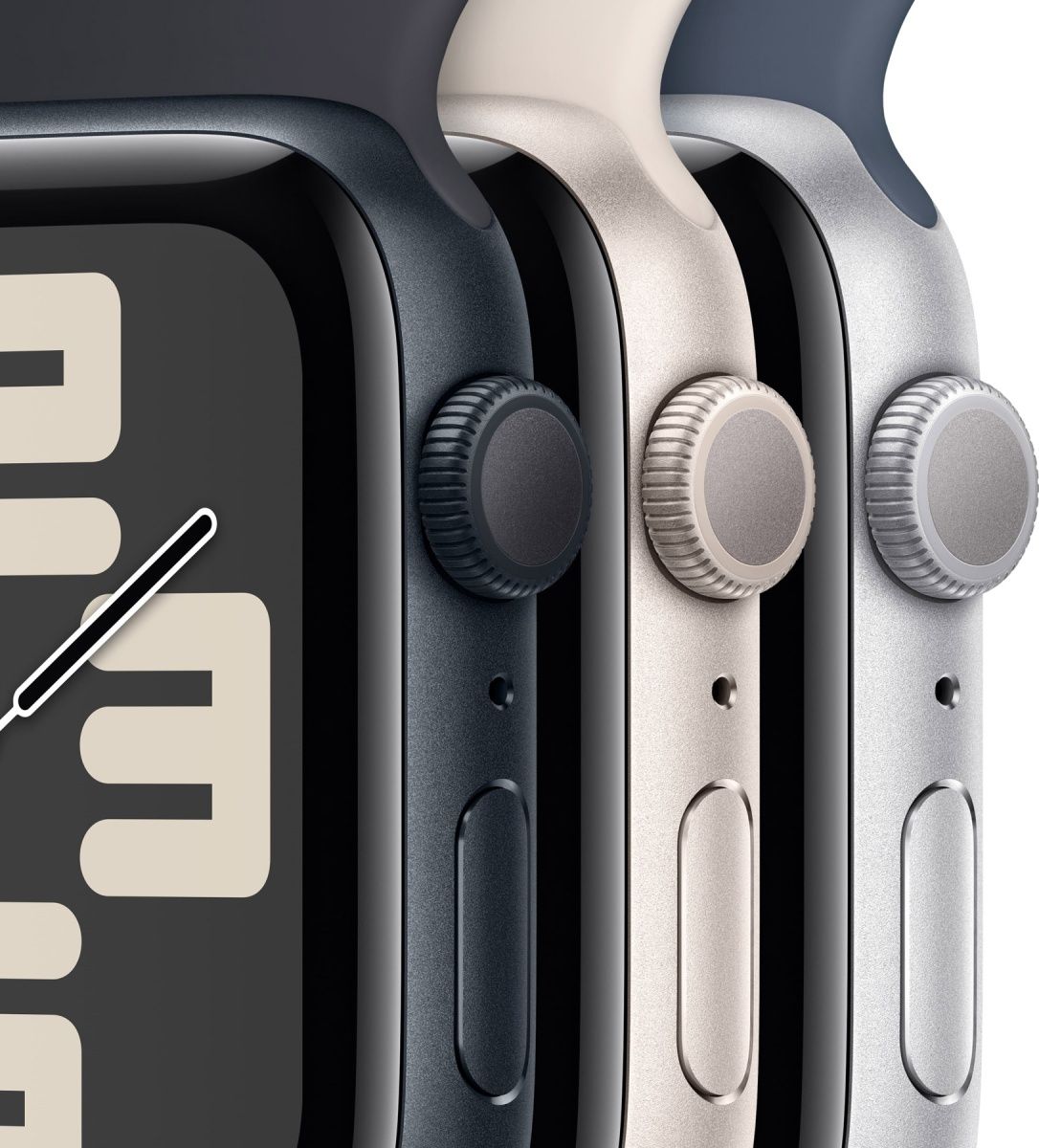 Смарт-годинник Apple Watch SE 2 GPS 40mm Silver Aluminium Case with Storm Blue Sport Band M/L (MRE23)