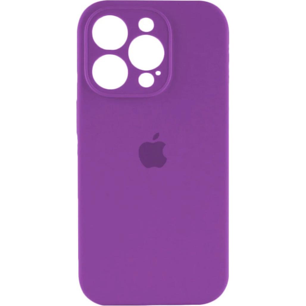 

Чохол Silicone Case Camera Protect для Apple iPhone 16 Pro Max Purple AA