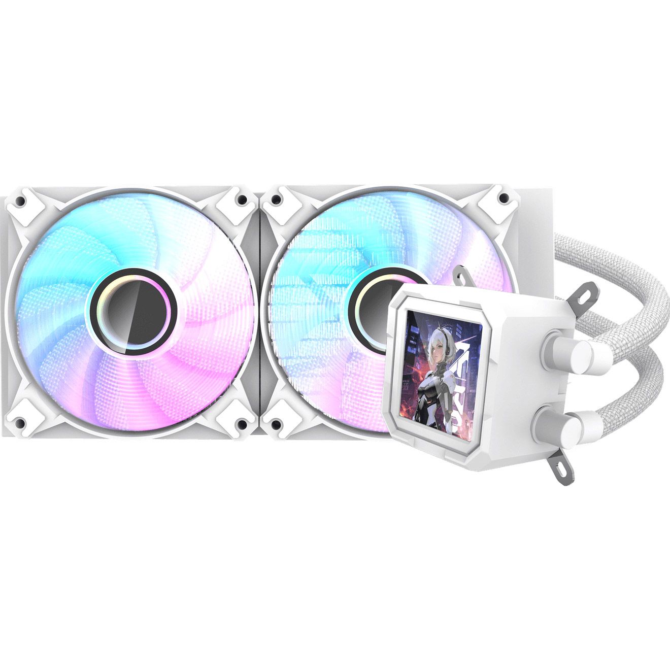 

Система водяного охлаждения darkFlash DV240S White