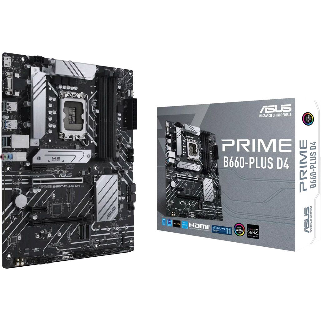 

Материнська плата Asus Prime B660-PLUS D4 (90MB18X0-M1EAY0)