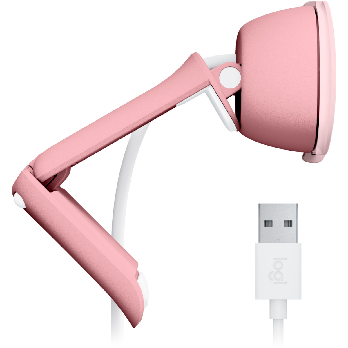 Веб-камера Logitech BRIO 100 Rose (960-001623) 