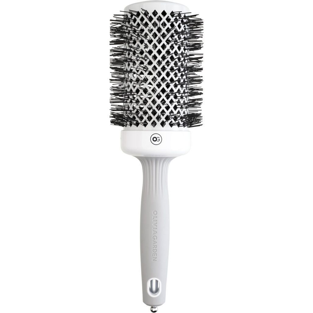Термобраш Olivia Garden Expert Blowout Shine 55mm White&Grey (OGID2006) фото 2
