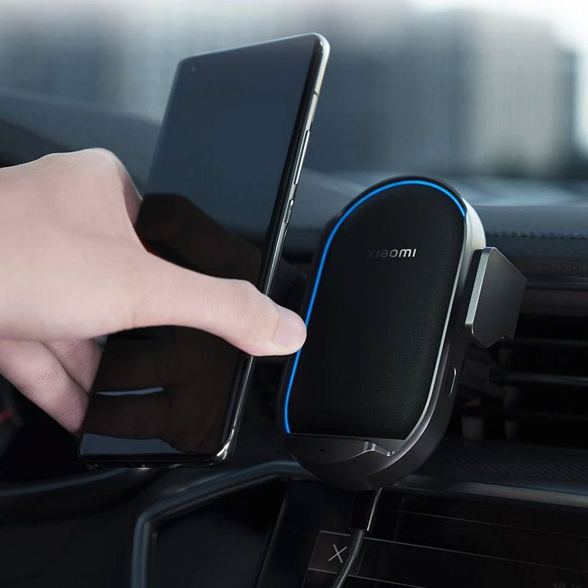 Автотримач із бездротовою зарядкою Xiaomi Wireless Car Charger Pro 50W Max (WCJ05ZM)