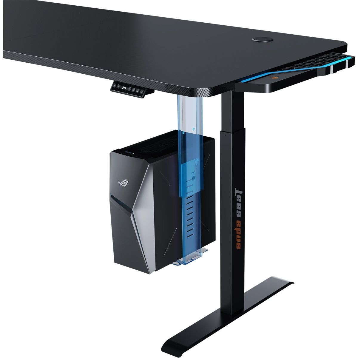 Тримач системного блоку Anda Seat Desk PC Holder Black