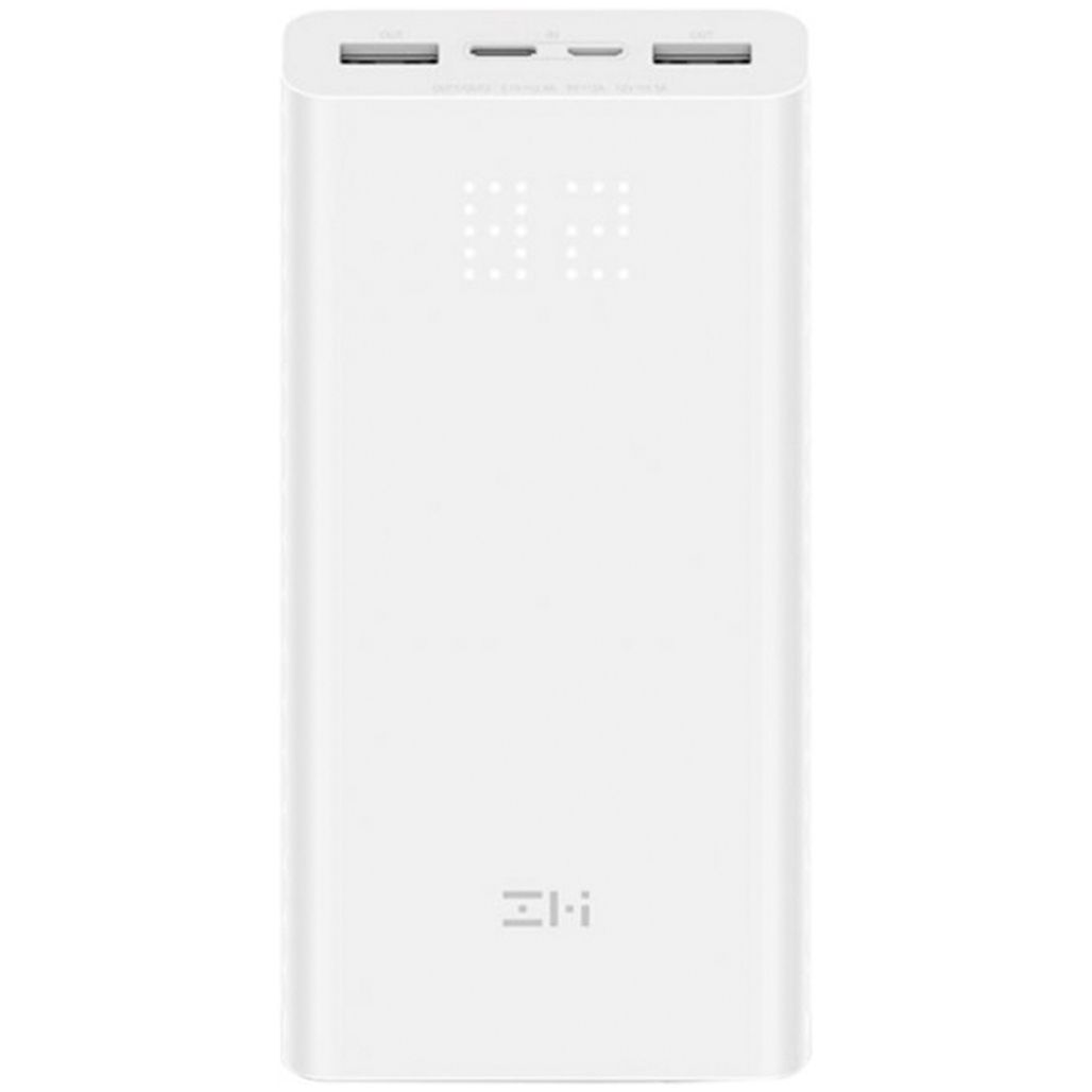 

Внешний аккумулятор Xiaomi ZMi Power Bank 20000 mAh Type-C Aura White (QB821) EU. [64350]