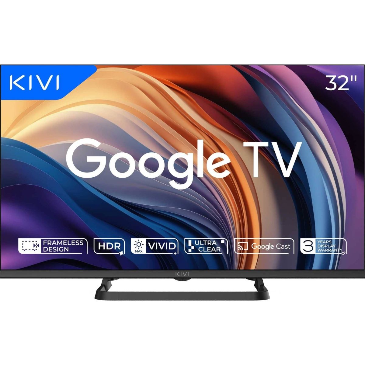

Телевізор Kivi H710Q 32'' LED HD (32H710QB)