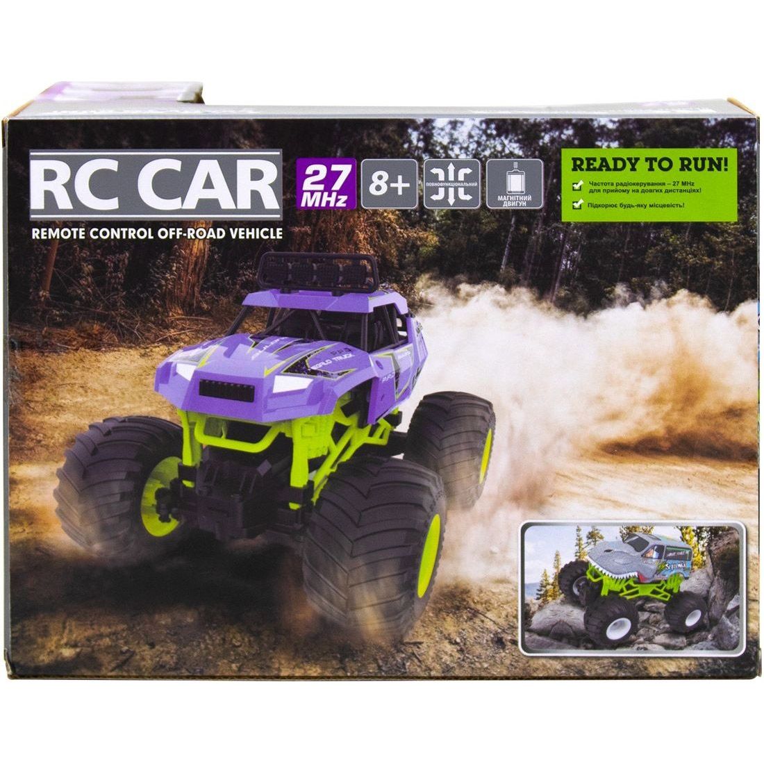 Машинка на радіокеруванні Sulong Toys 1:16 Bigfoot Off-Road Violet (SL-358RHV)