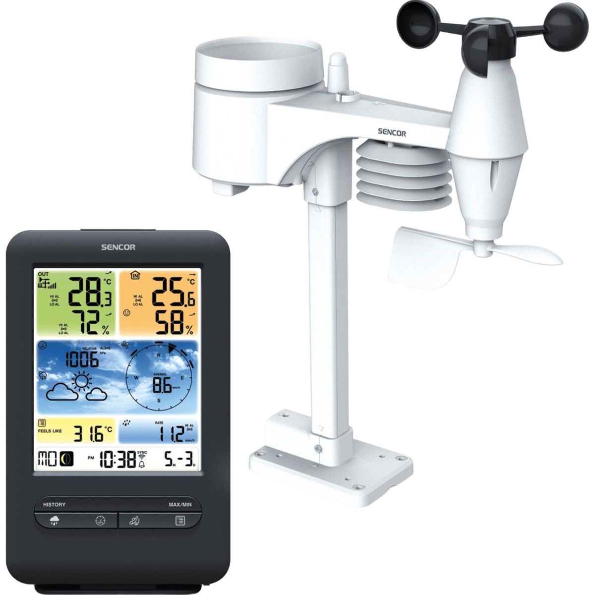 

Умная метеостанция Sencor SWS 9898 WIFI