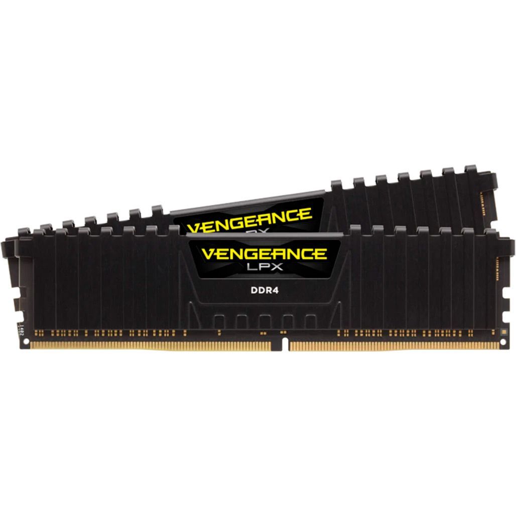 Модуль памяти DDR4 Corsair Vengeance LPX 2x16GB 3200MHz Black (CMK32GX4M2E3200C16)