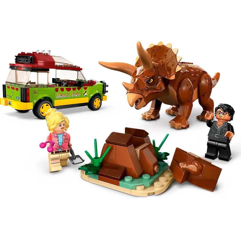 Конструктор LEGO Jurassic World Дослідження трицератопсів (76959)