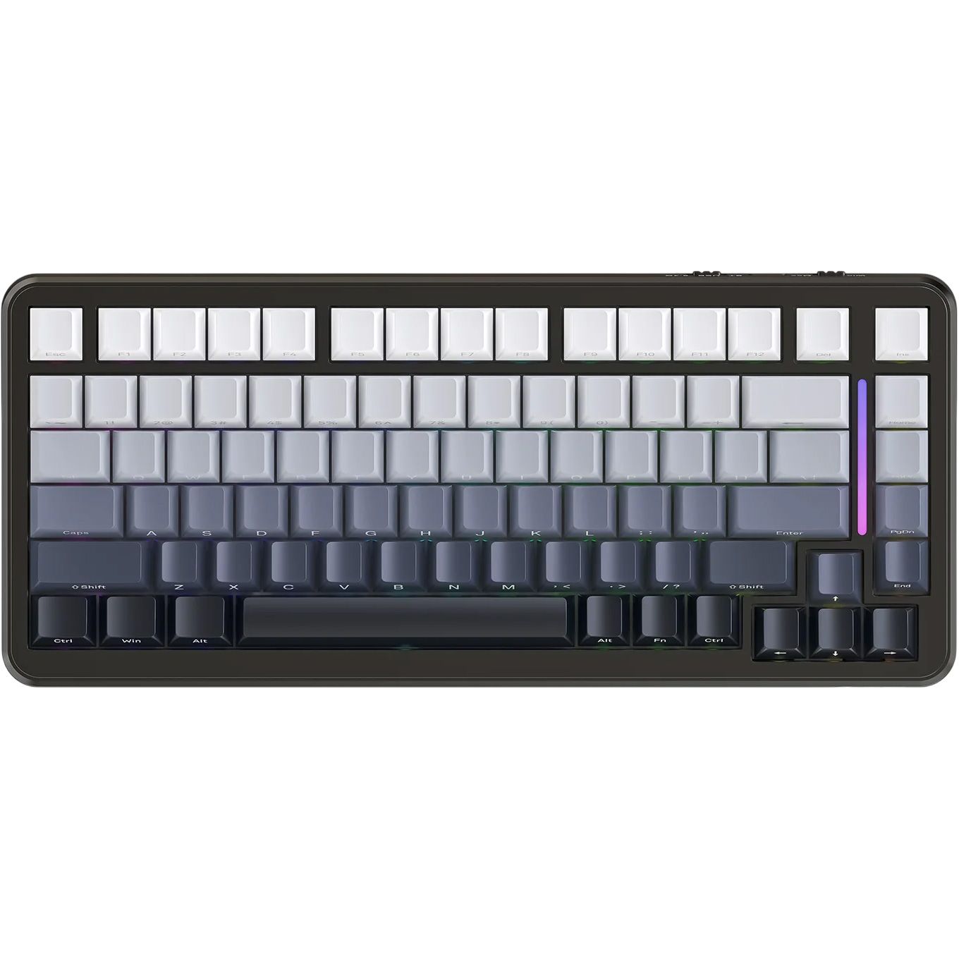 

Клавиатура Attack Shark M86 RGB Linear Blueberry Switches Gradient Black (AS-6972792471525-MN)
