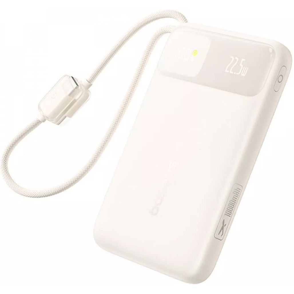 Внешний аккумулятор Baseus EnerFill FC11 10000mAh 22.5W Beige (E0027R05)