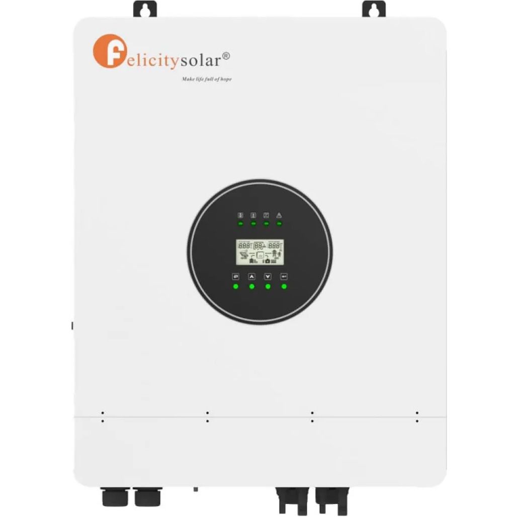 

Гибридный солнечный инвертор FelicityESS IVEM8048-II (Gen-port) 48V