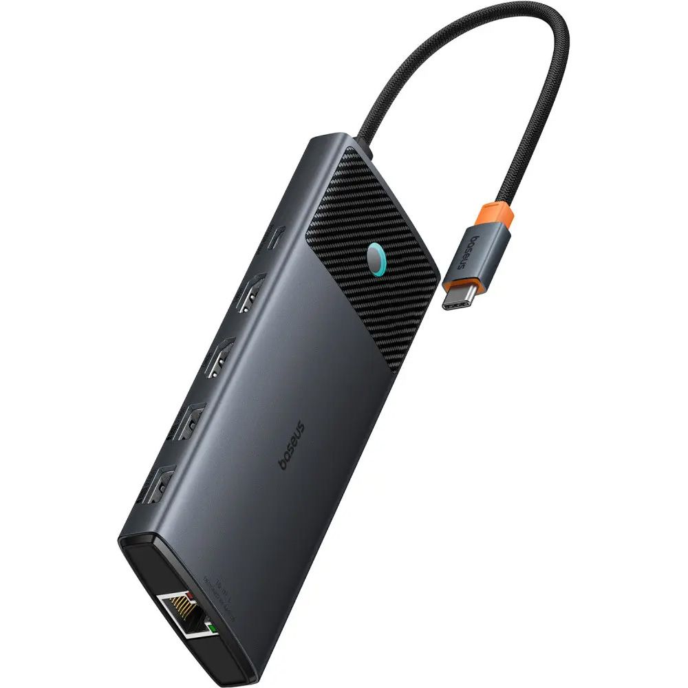 

USB-хаб Baseus Metal Gleam Series II 10-in-1 (B00061800123-00)