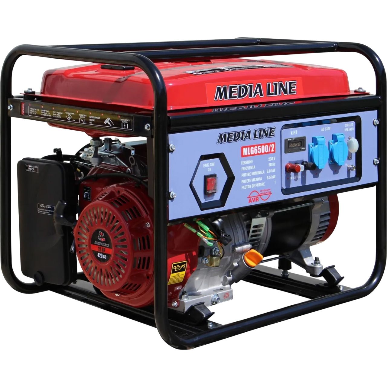 

Генератор бензиновый AGT MLG6500/2