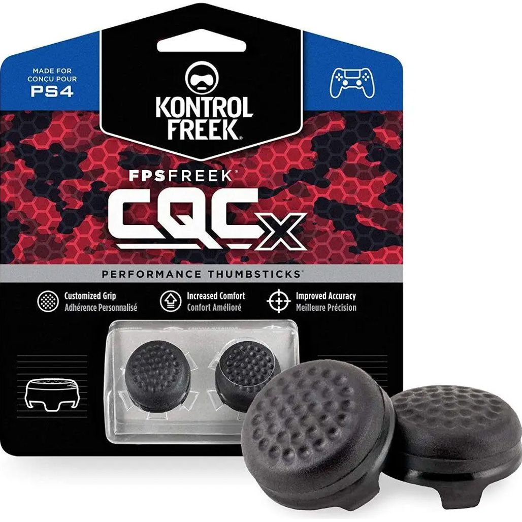 

Накладки на стики KontrolFreek: CQCX 2-pack Black (PS4/PS5)