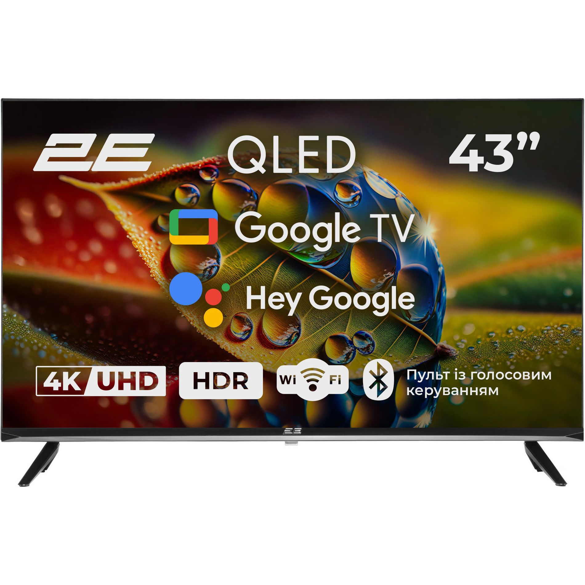 

Телевизор 2E A77Q 43` QLED 4K (2E-43A77Q)