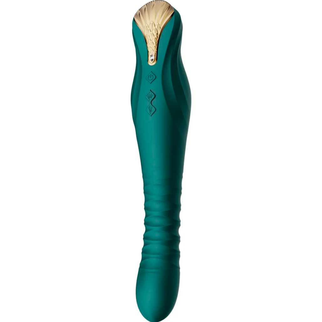 

Вібратор Zalo King Turquoise Green (SO6655)