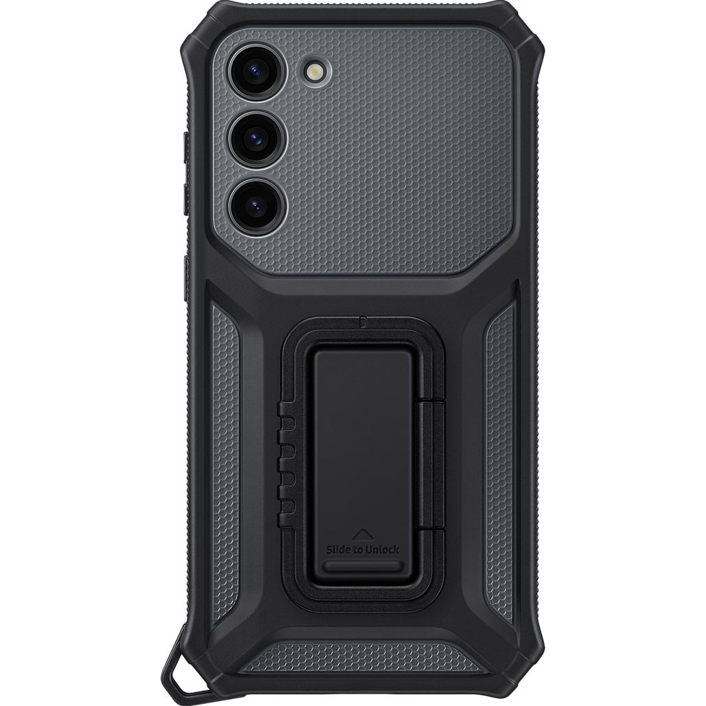 Чохол Samsung Rugged Gadget Cover для Samsung Galaxy S23 Plus Titan (EF-RS916CBEGRU)