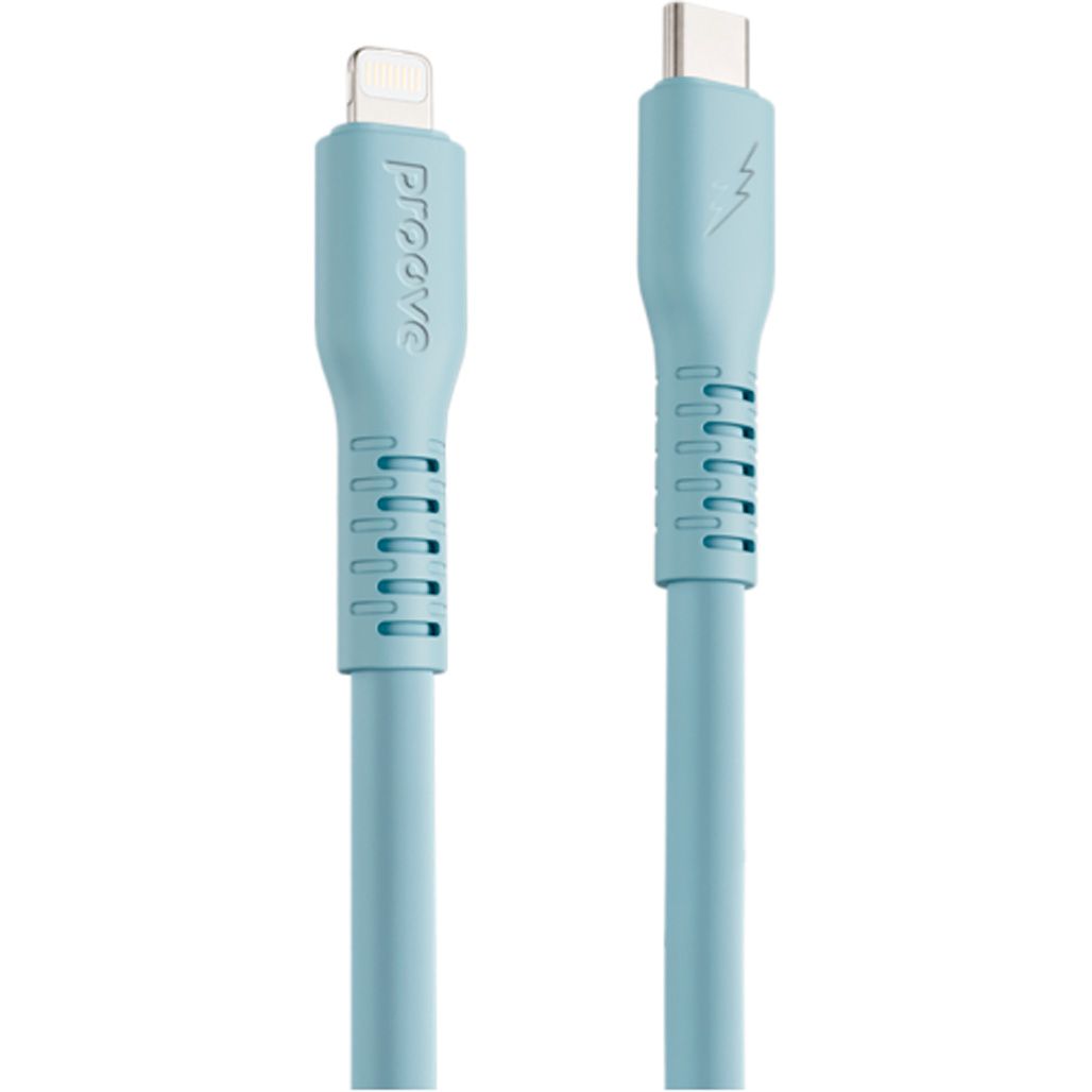 

Кабель Proove Eternal USB-C to Lightning 27W 2m Light Blue (CCET27002128)