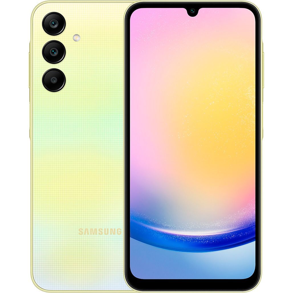 

Смартфон Samsung Galaxy A25 8/256GB Yellow (SM-A256BZYH)