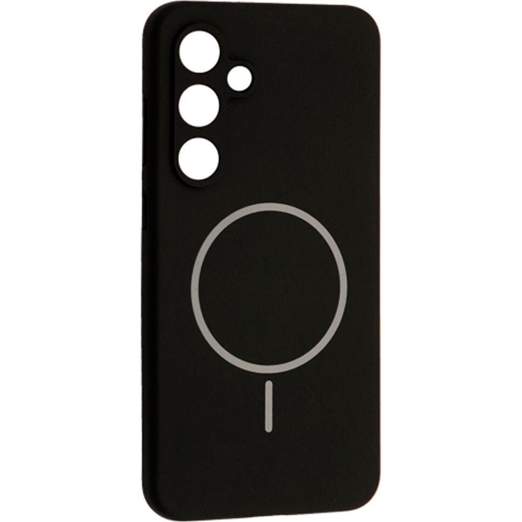 

Чехол DK Luxury Silicone Case with MagSafe для Samsung Galaxy S24 FE Black