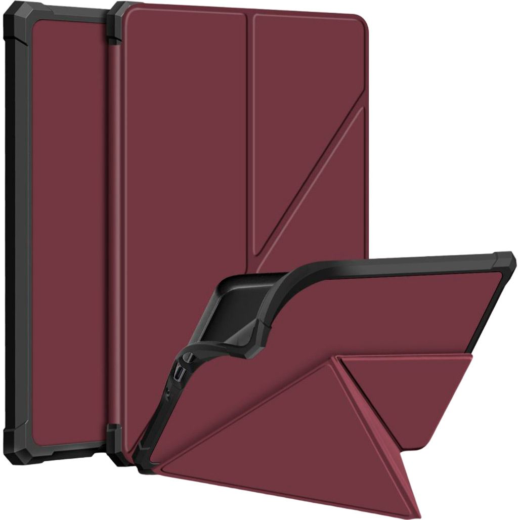 

Чехол-книжка BeCover Ultra Slim Origami для Amazon Kindle Paperwhite 11th Gen 2021 Red Wine (707222)