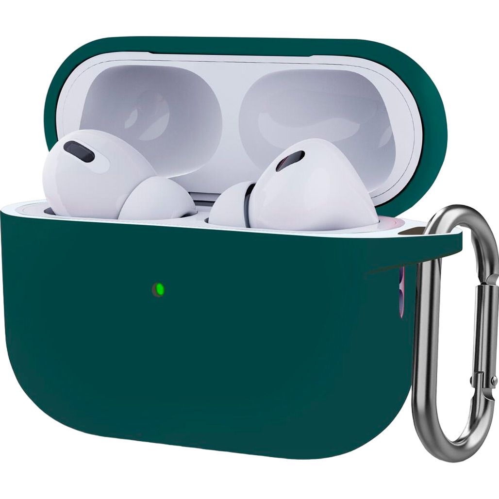 

Чехол ArmorStandart Hang Silicone Case для Apple AirPods Pro 2 Dark Green (ARM68591)