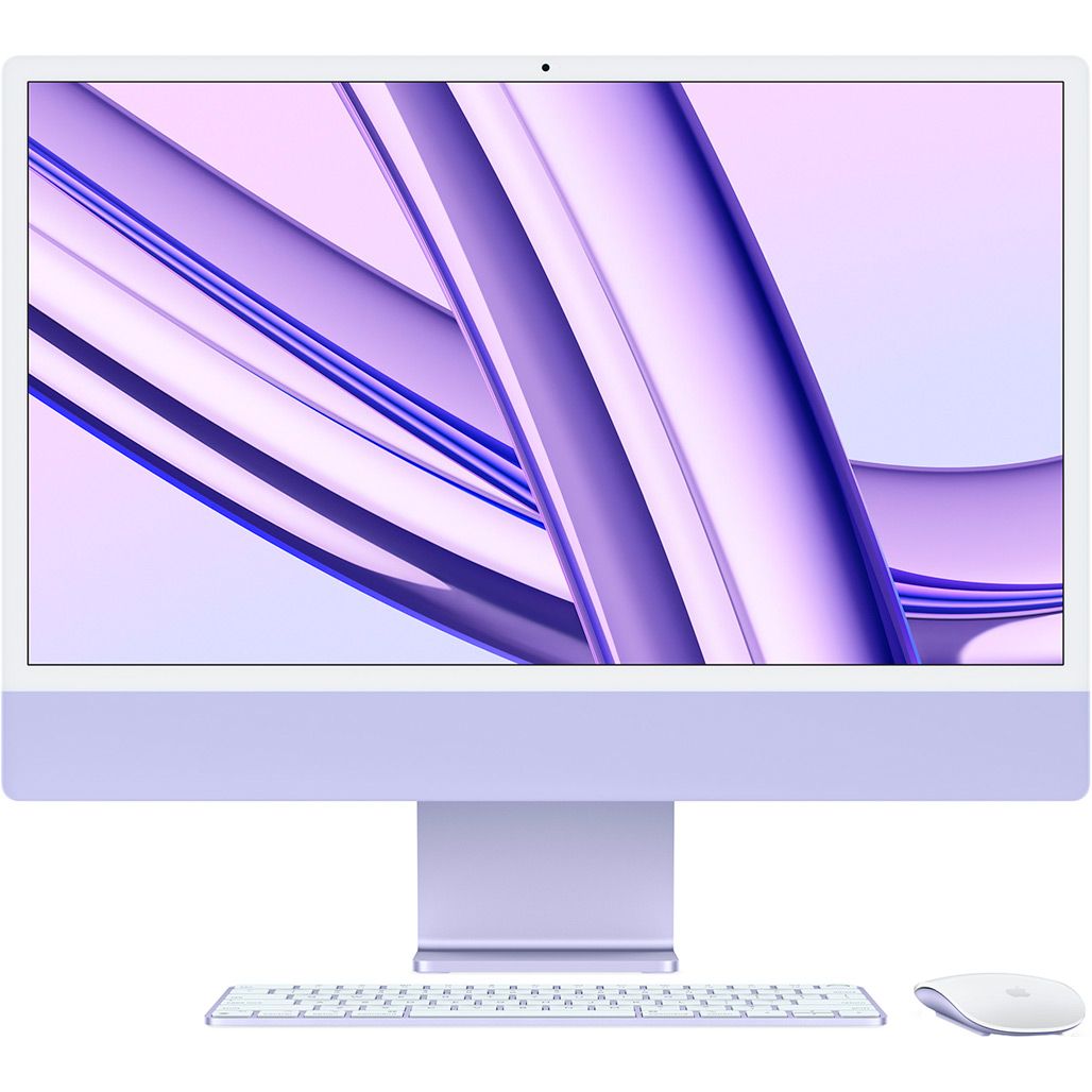 

Моноблок Apple iMac 24" M3 10GPU 256GB Purple (Z19P00015) 2023