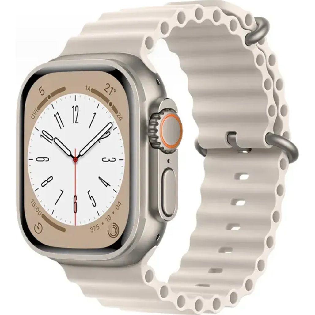 

Ремінець Ocean Band для Apple Watch 42/44/45/46/49mm Stone