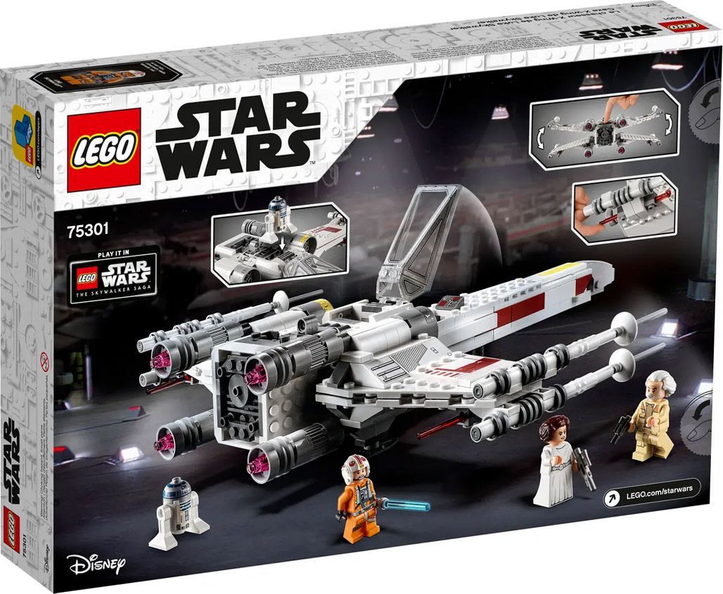 Конструктор LEGO Star Wars Истребитель X-wing Люка Скайвокера (75301)