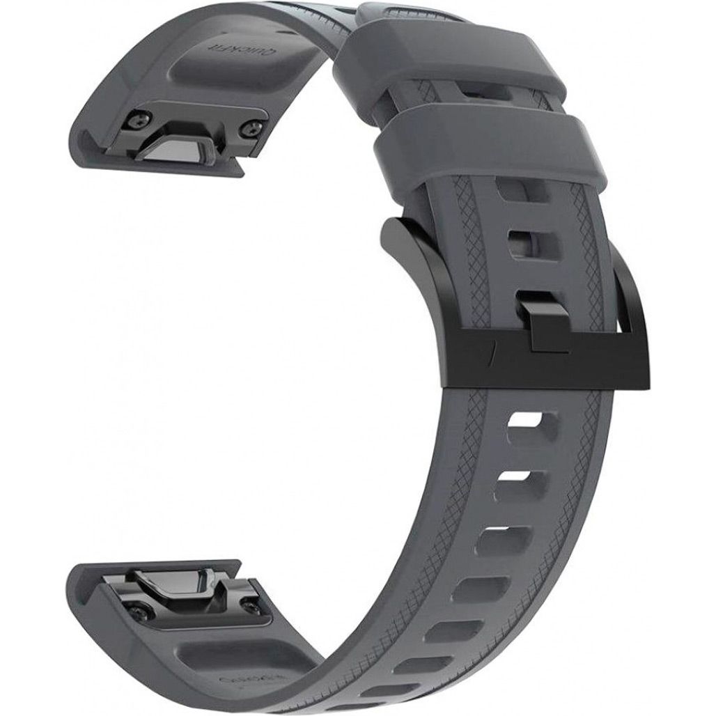 

Ремешок ArmorStandart Silicon для Garmin 20mm Grey (ARM60812)